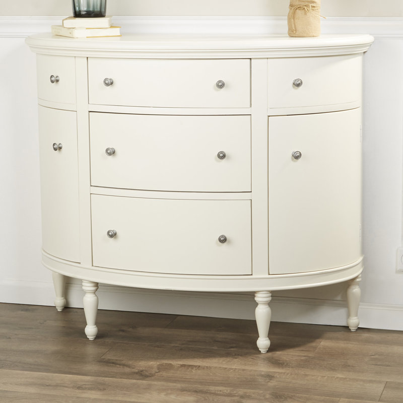 Birch Lane™ Heritage Cantor 2 Doors Half Circle Accent